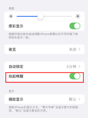 武强苹果授权维修站分享iPhone轻点无法唤醒怎么办