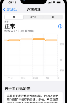 武强iPhone手机维修如何在iPhone开启'步行稳定性通知'
