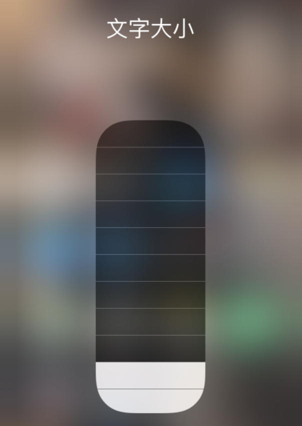 武强苹果手机维修分享小技巧：在 iPhone 控制中心快速调节字体大小 